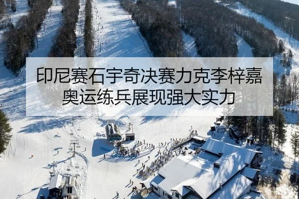 印尼赛石宇奇决赛力克李梓嘉 奥运练兵展现强大实力